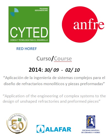 Curso @ICV Aplicación de la ingeniería de sistemas complejos para el diseño de refractarios monolíticos y piezas preformadas.