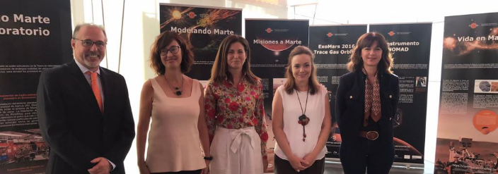 El MUNCYT abre al público la exposición temporal “RoadMap”, proyecto europeo en el que participan científicos del ICV para estudiar las tormentas de polvo en la atmósfera de Marte