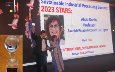 La Prof. Alicia Durán recibe el Fray International Sustainability Award