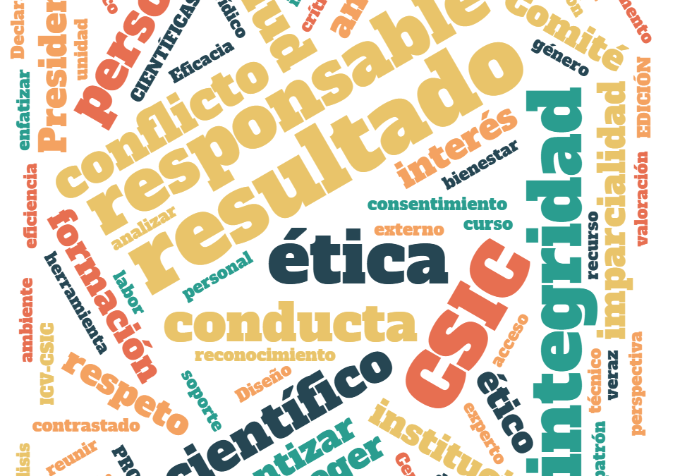 Fomento las conductas responsables y a la excelencia en investigación en el ICV