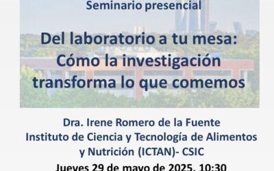 Seminario Divulgación científica 29 de mayo