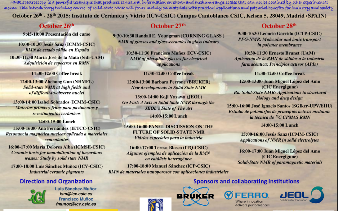 II International NMR Training Course