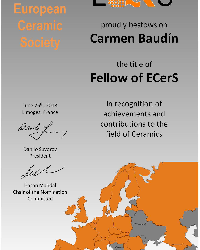 Two staff members of the ICV-CSIC are entitled as Fellow of ECerS.