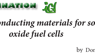 Dissemination @ICV. Mixed conducting materials for solid oxide fuel cells.